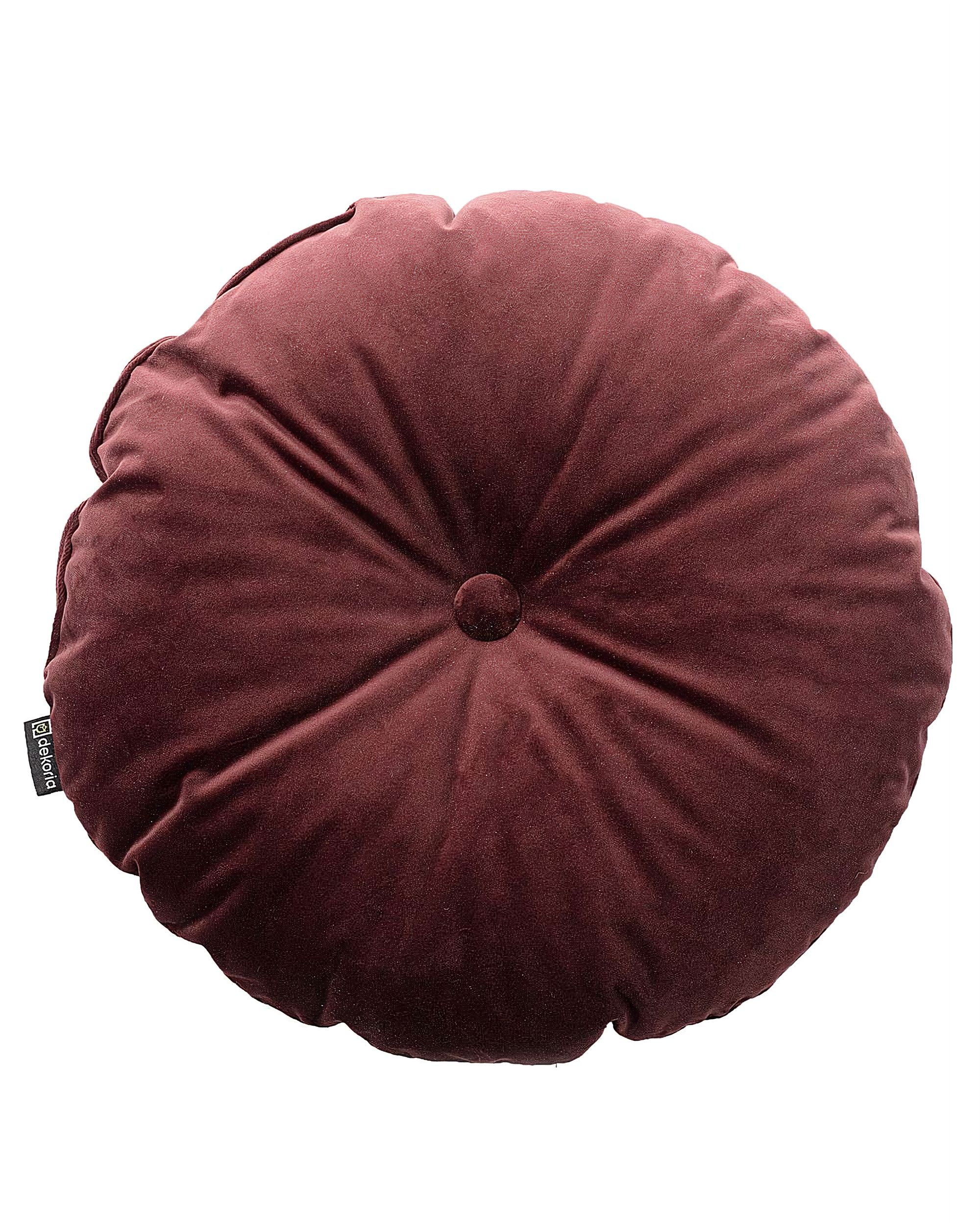Pagalvėlė Candy Dot spalva raudona audinys blizgus, velvetinis/aksominis