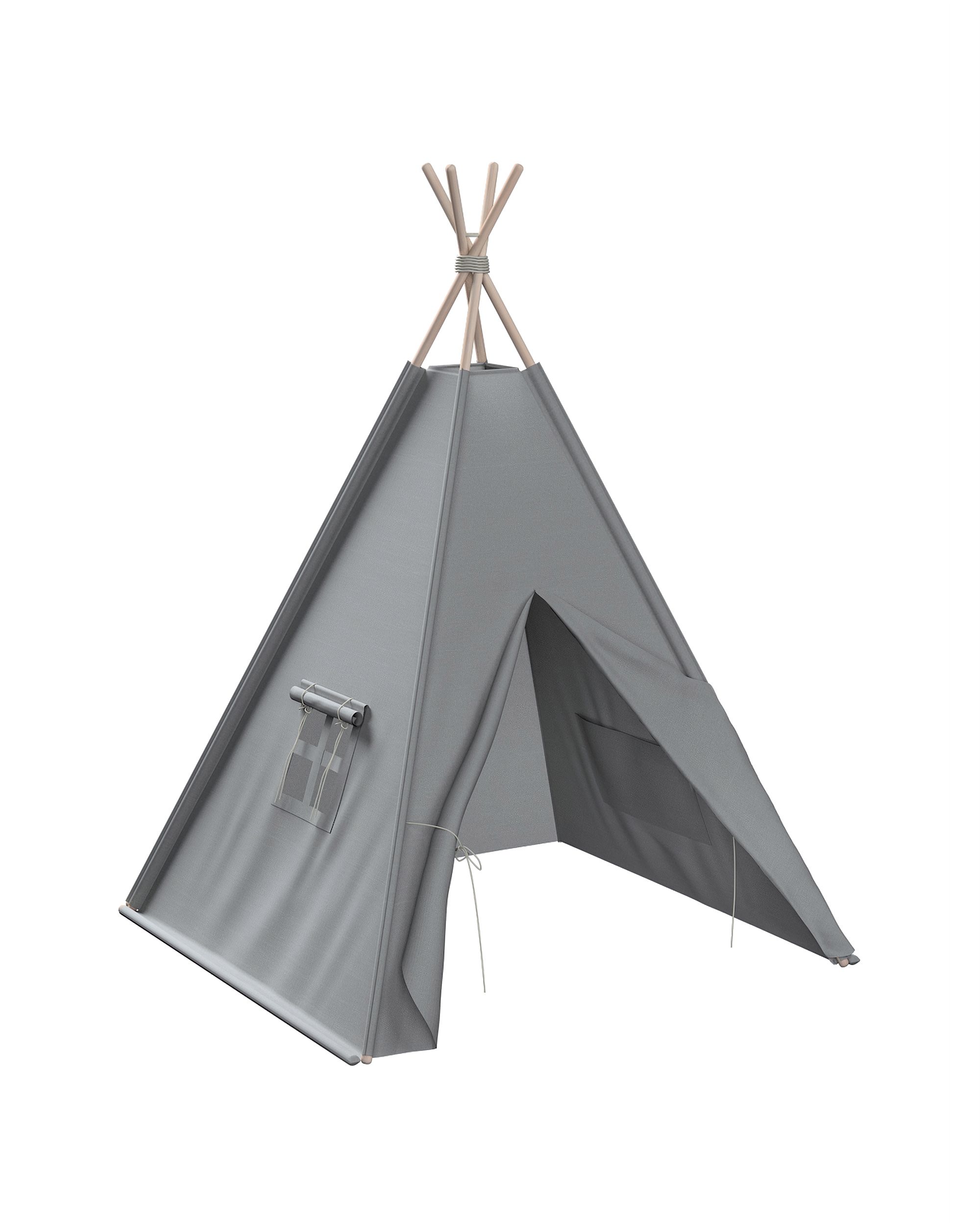 Tepee spalva pilka