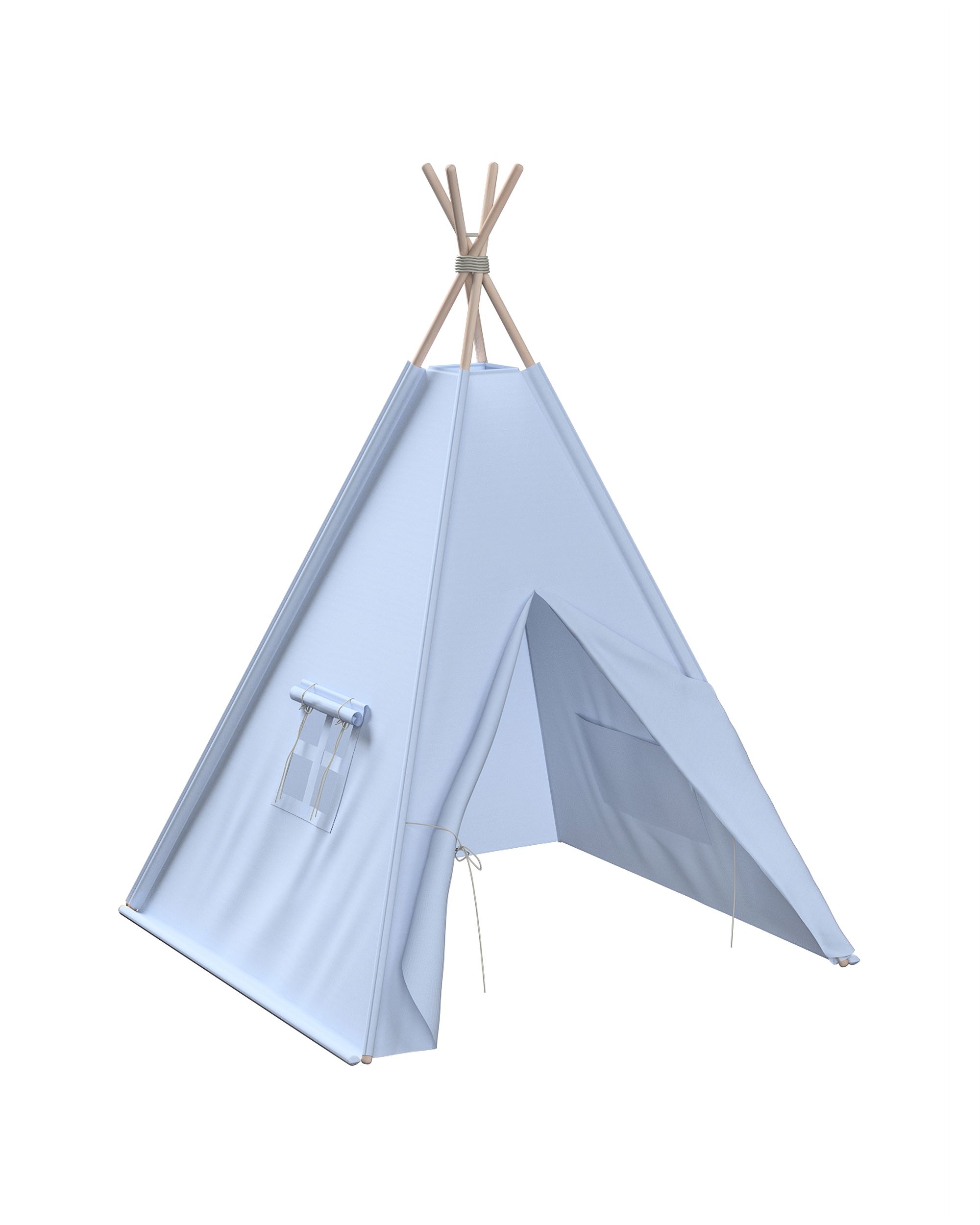 Tepee spalva mėlyna