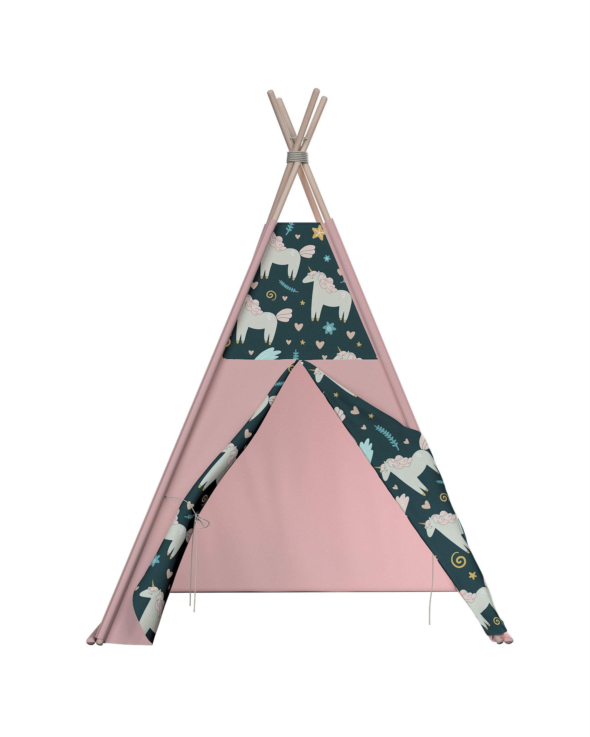 Tepee spalva ruda audinys raštuotas  (hover)