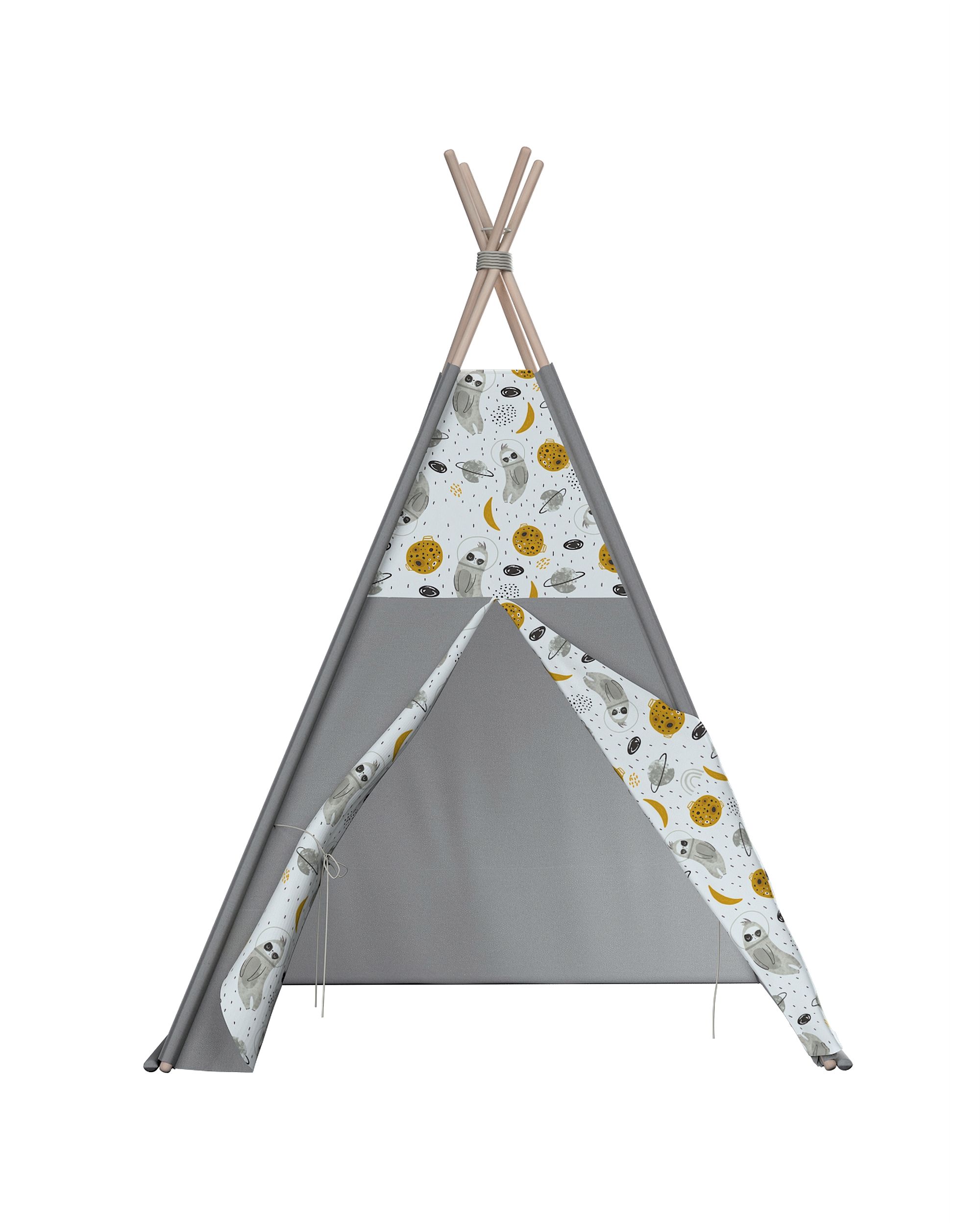 Tepee spalva balta audinys raštuotas  (hover)