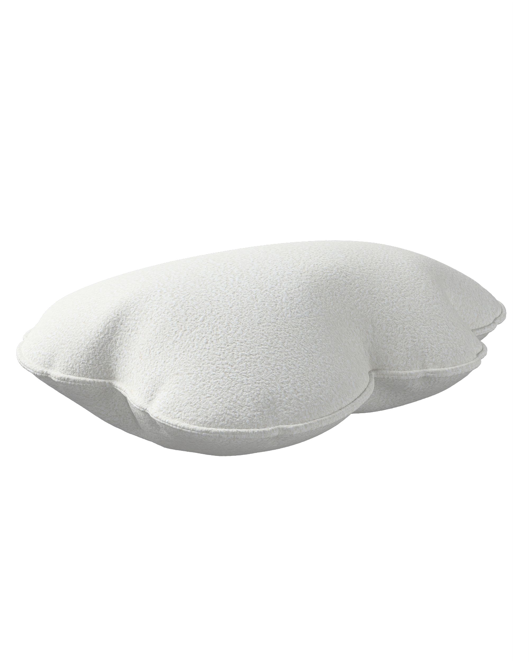 Soft Cloud pagalvėlė spalva balta audinys su struktūra (hover)