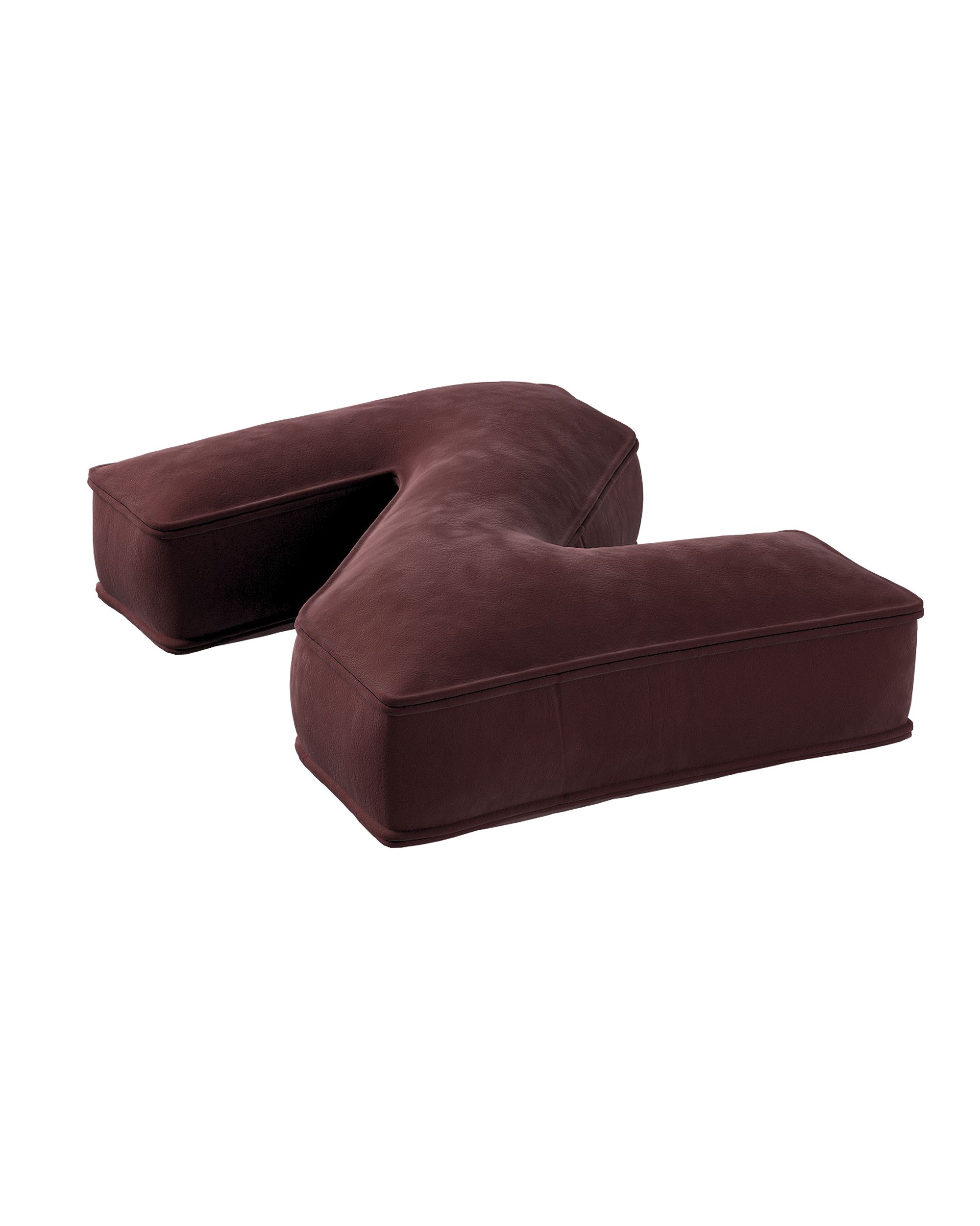 Raidė pagalvėlė Z spalva raudona audinys blizgus, velvetinis/aksominis (hover)