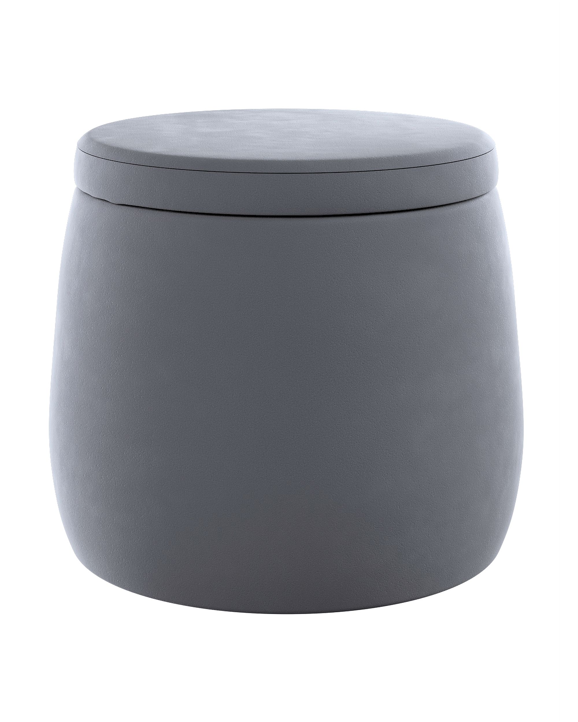 Candy Jar pufas spalva pilka audinys blizgus, velvetinis/aksominis