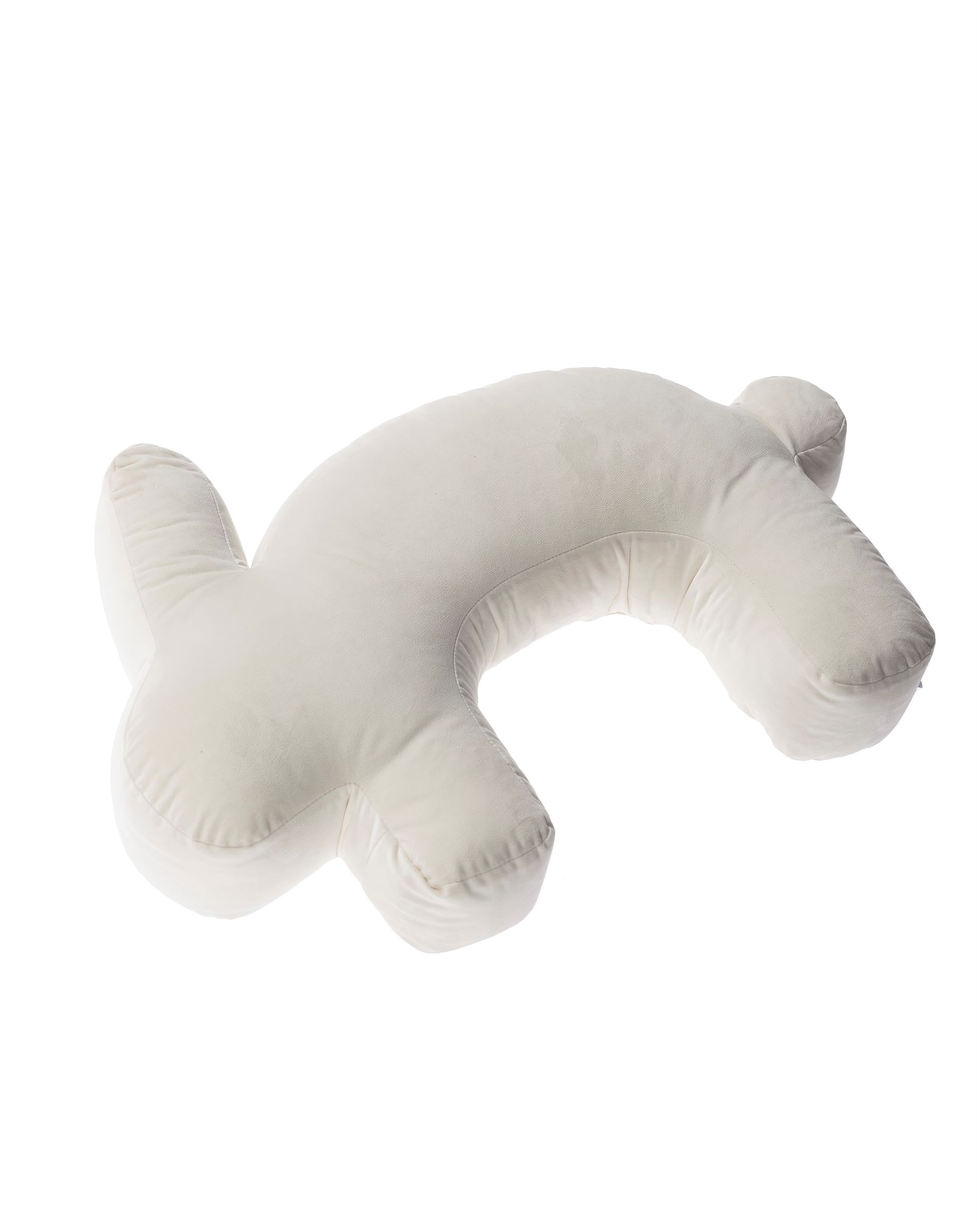 Velvet Bunny cream maitinimo pagalvė (hover)