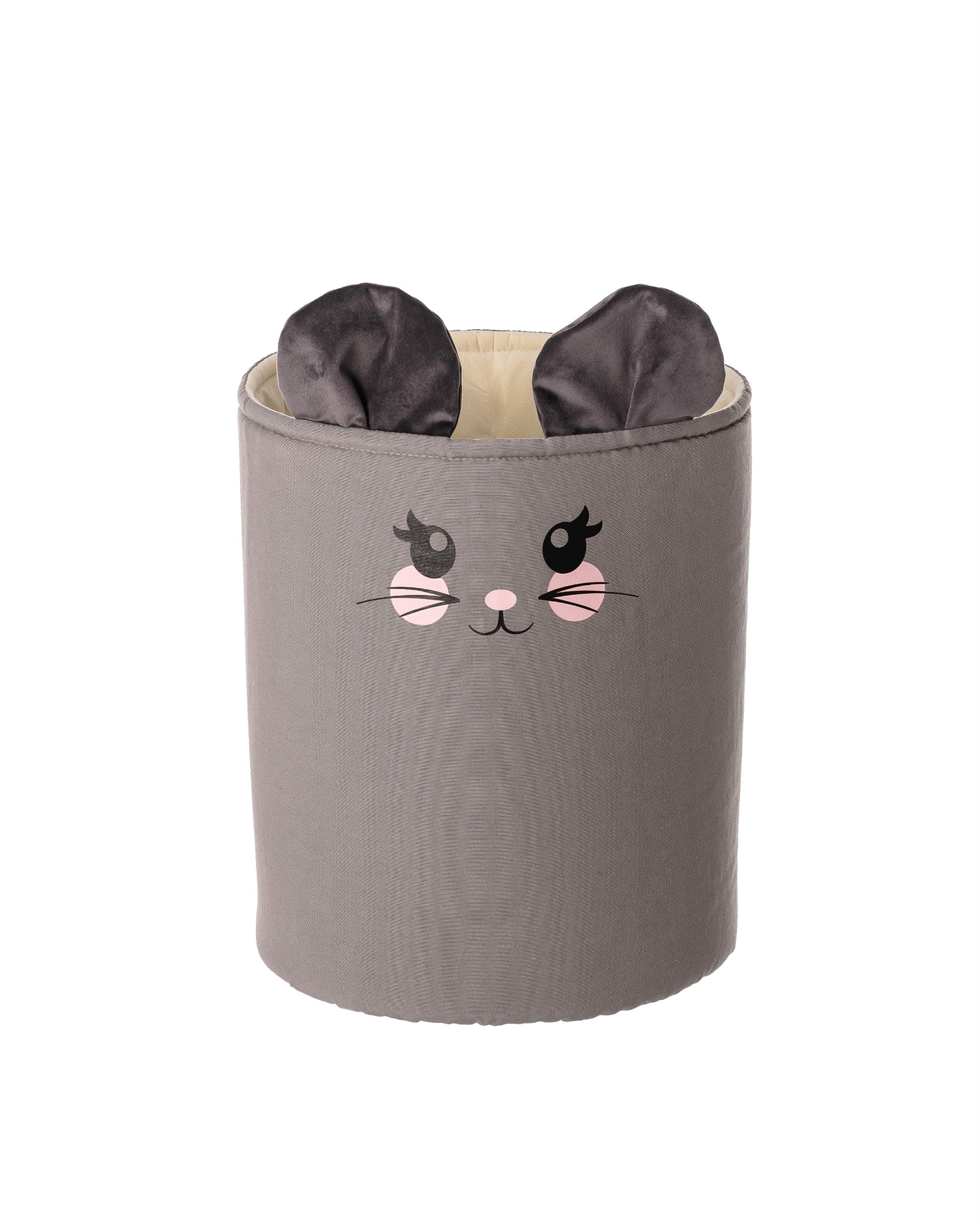 Happy Band žaislų krepšys - Mouse 30x40cm