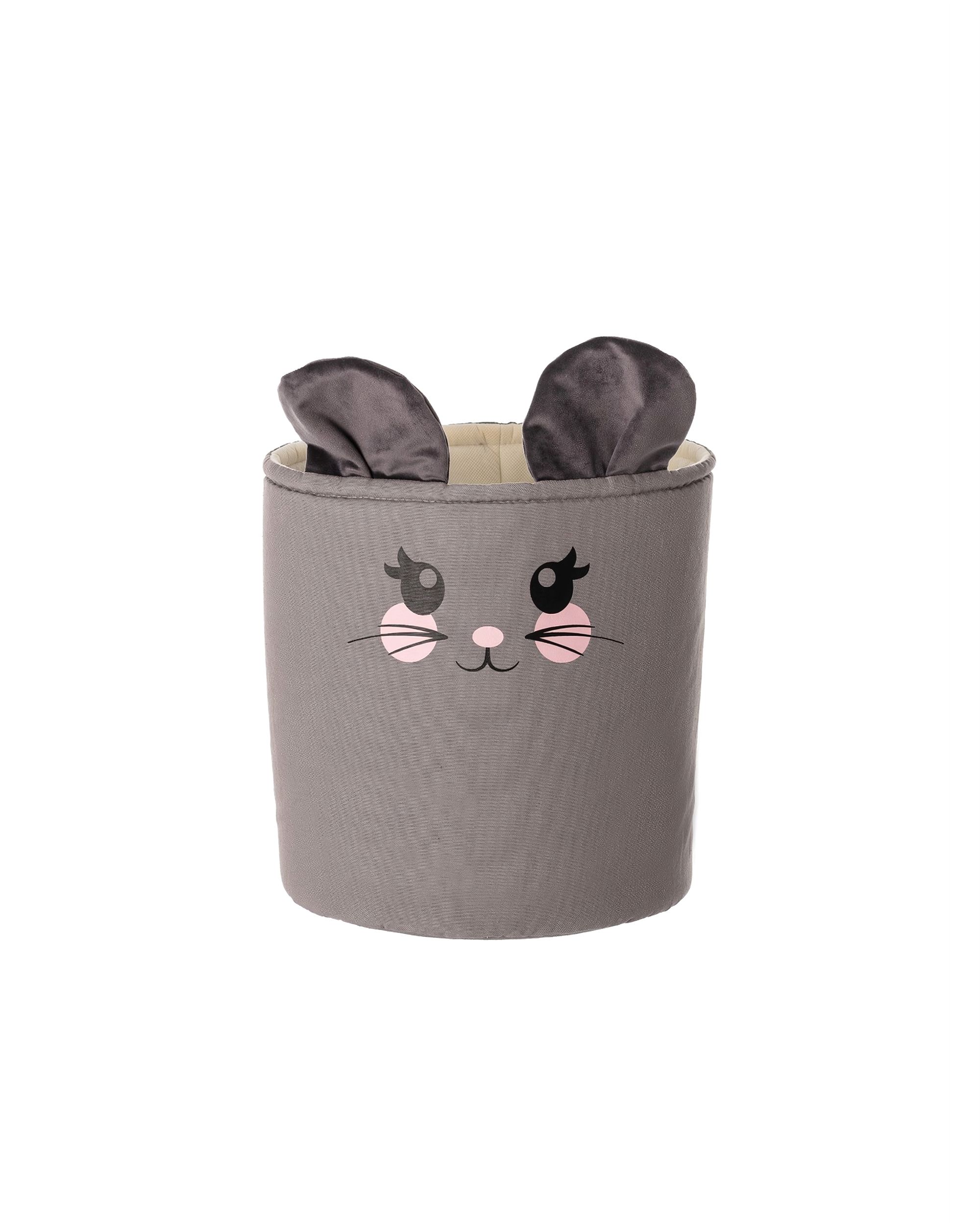 Happy Band žaislų krepšelis - Mouse 25x30cm