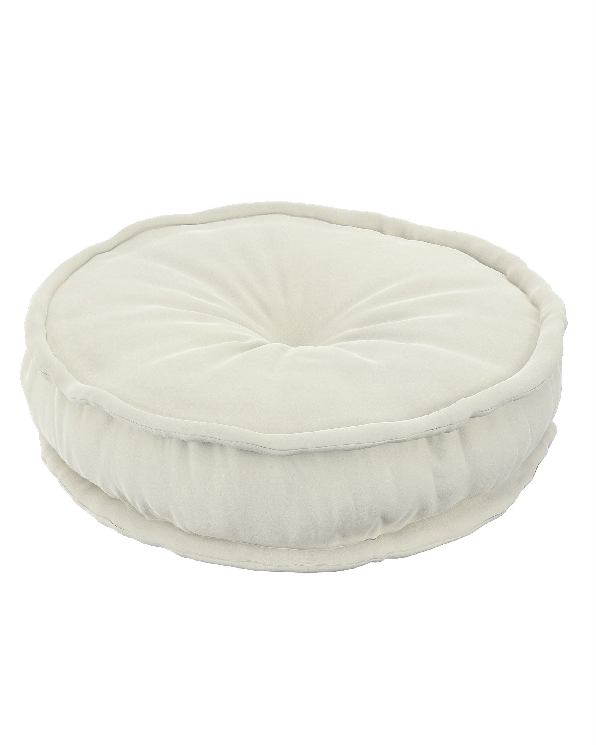 French pufas spalva kreminė audinys blizgus, velvetinis/aksominis