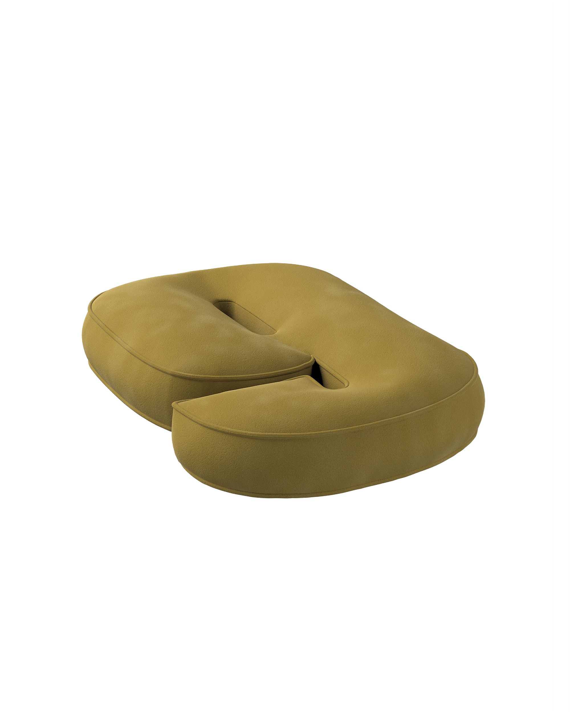 Pagalvėlė - skaičius 6 spalva žalia audinys blizgus, velvetinis/aksominis (hover)