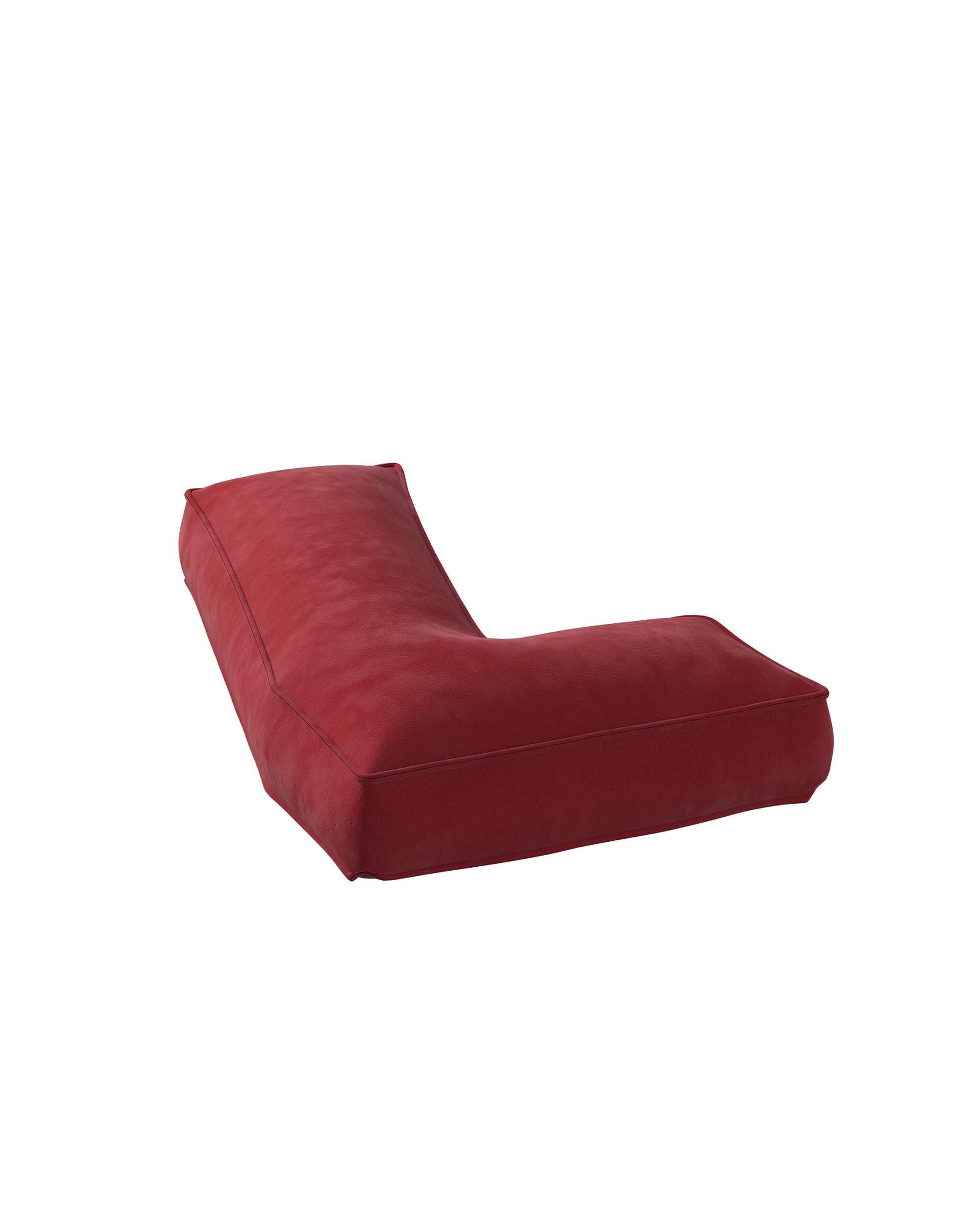 Pagalvėlė - skaičius 7 spalva raudona audinys blizgus, velvetinis/aksominis (hover)