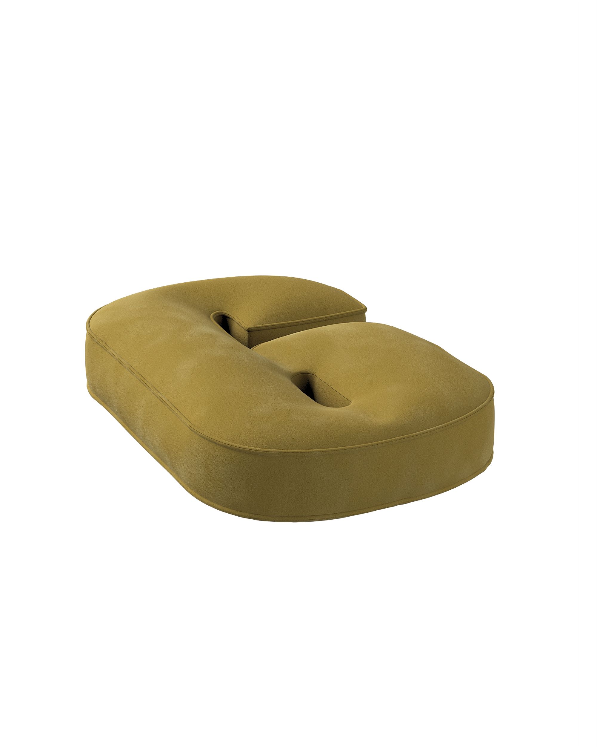 Pagalvėlė - skaičius 9 spalva žalia audinys blizgus, velvetinis/aksominis (hover)
