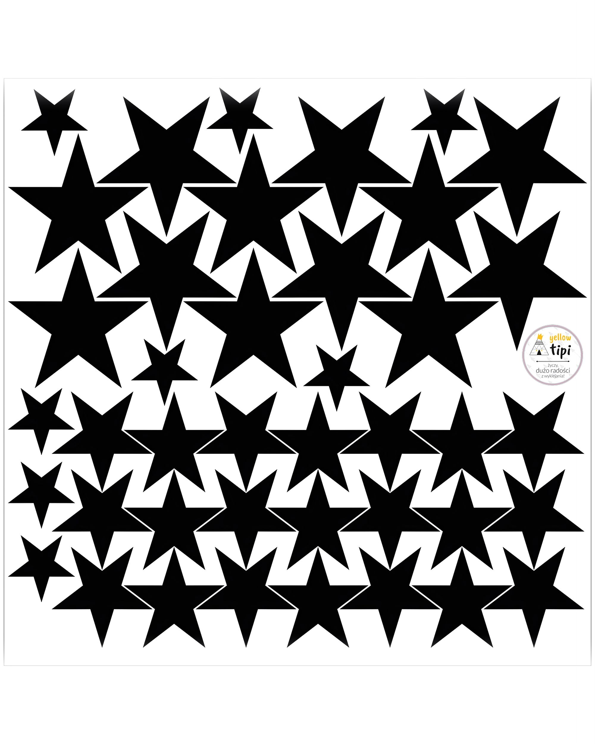 Mini Stars black rinkinys