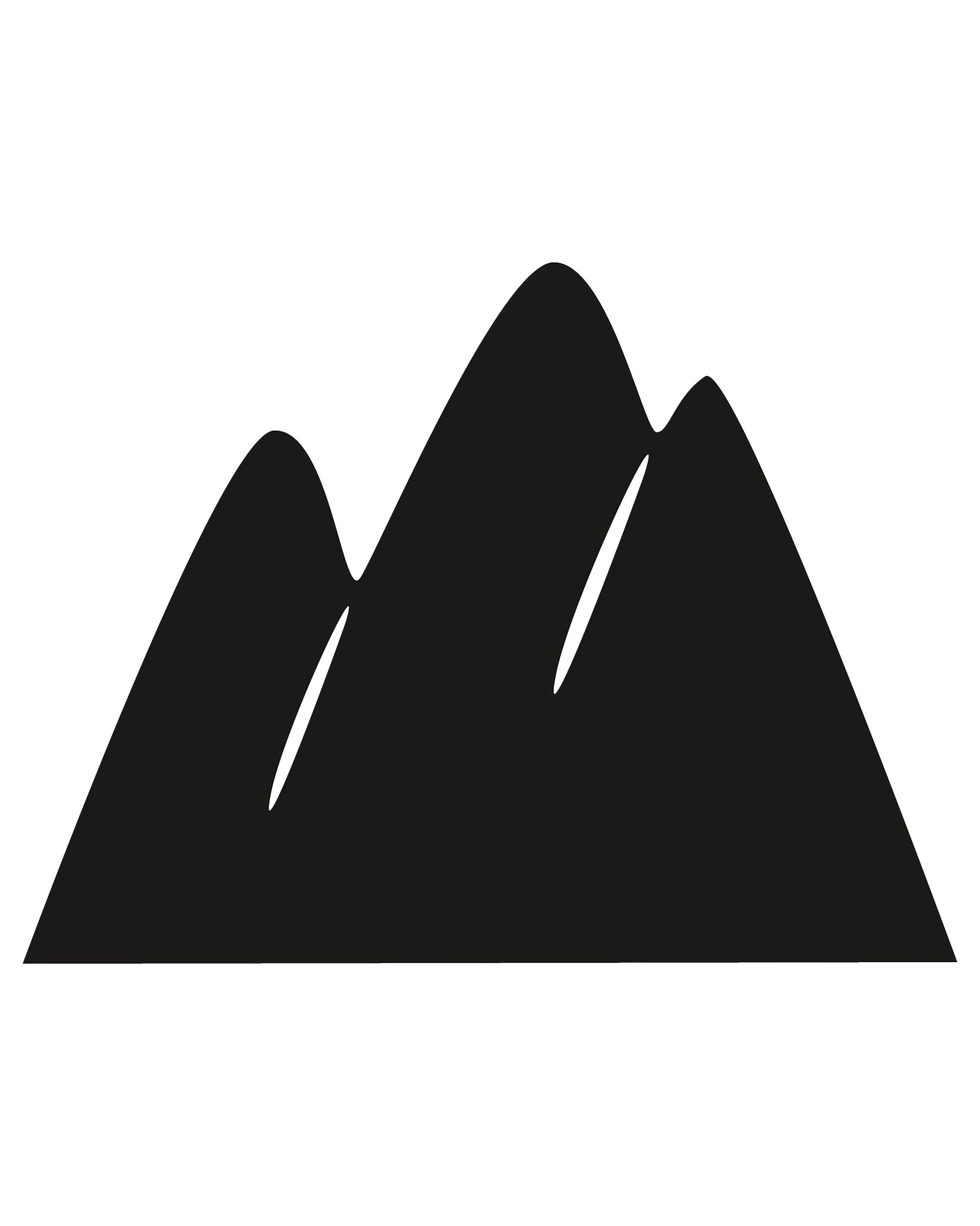 Mountains lipdukas-paišymo lenta
