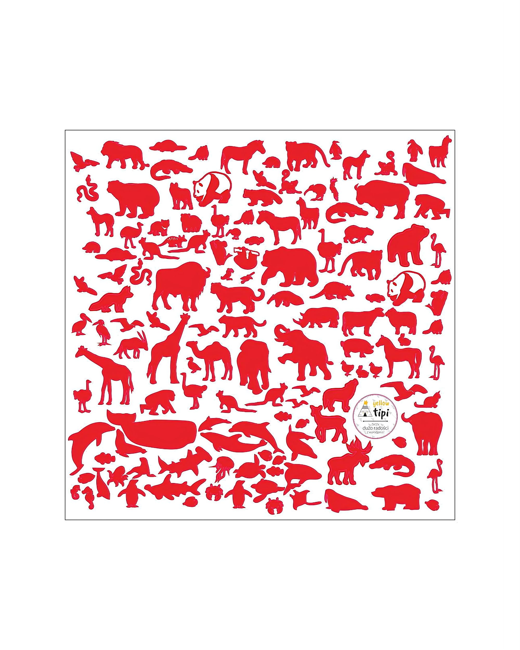 World Animals Red