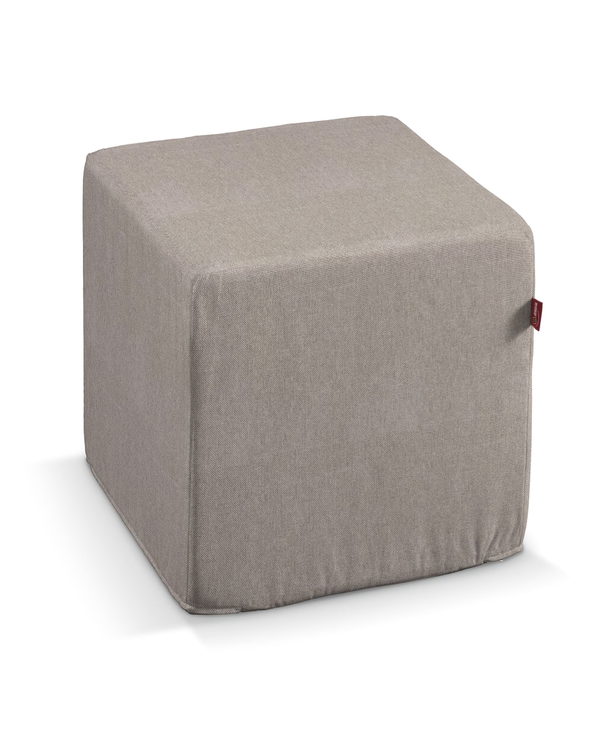 Cube cover spalva smėlio audinys su struktūra