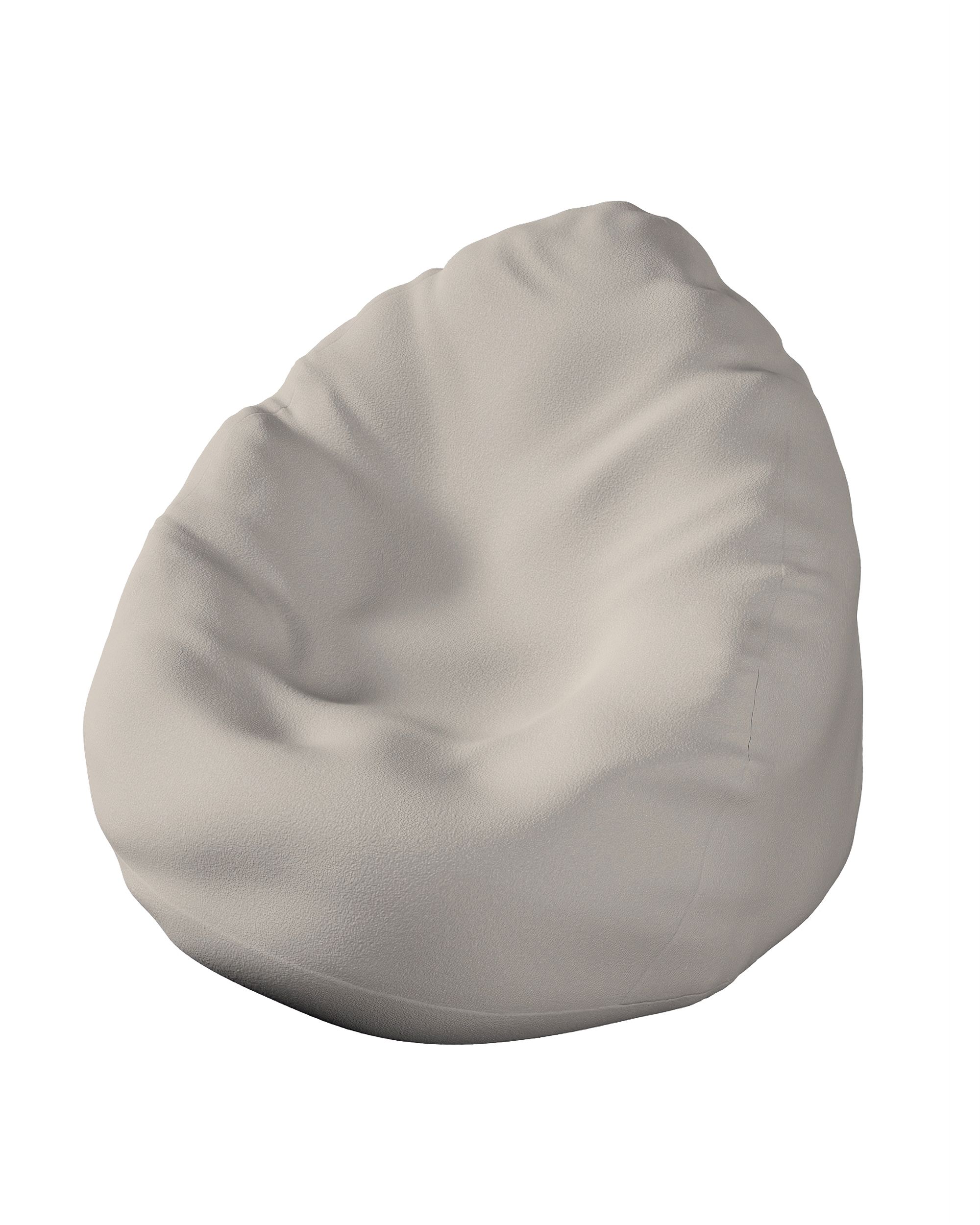 Beanbag cover spalva smėlio audinys su struktūra