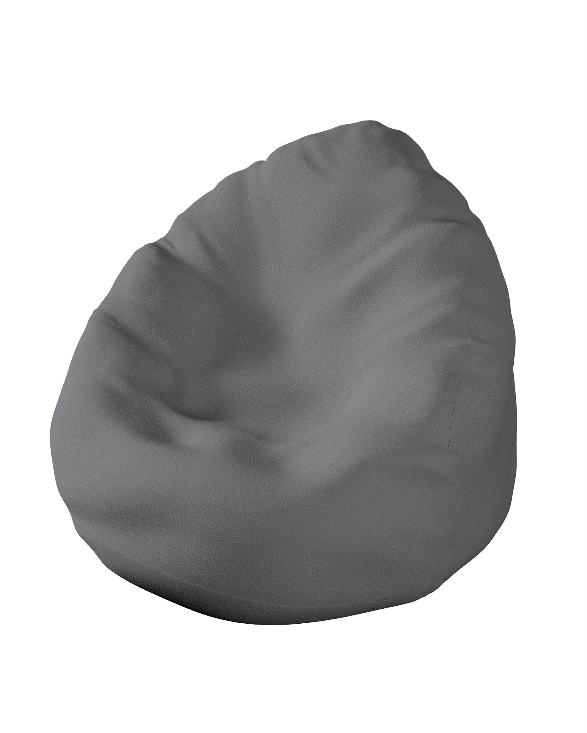 Beanbag cover spalva pilka audinys su struktūra