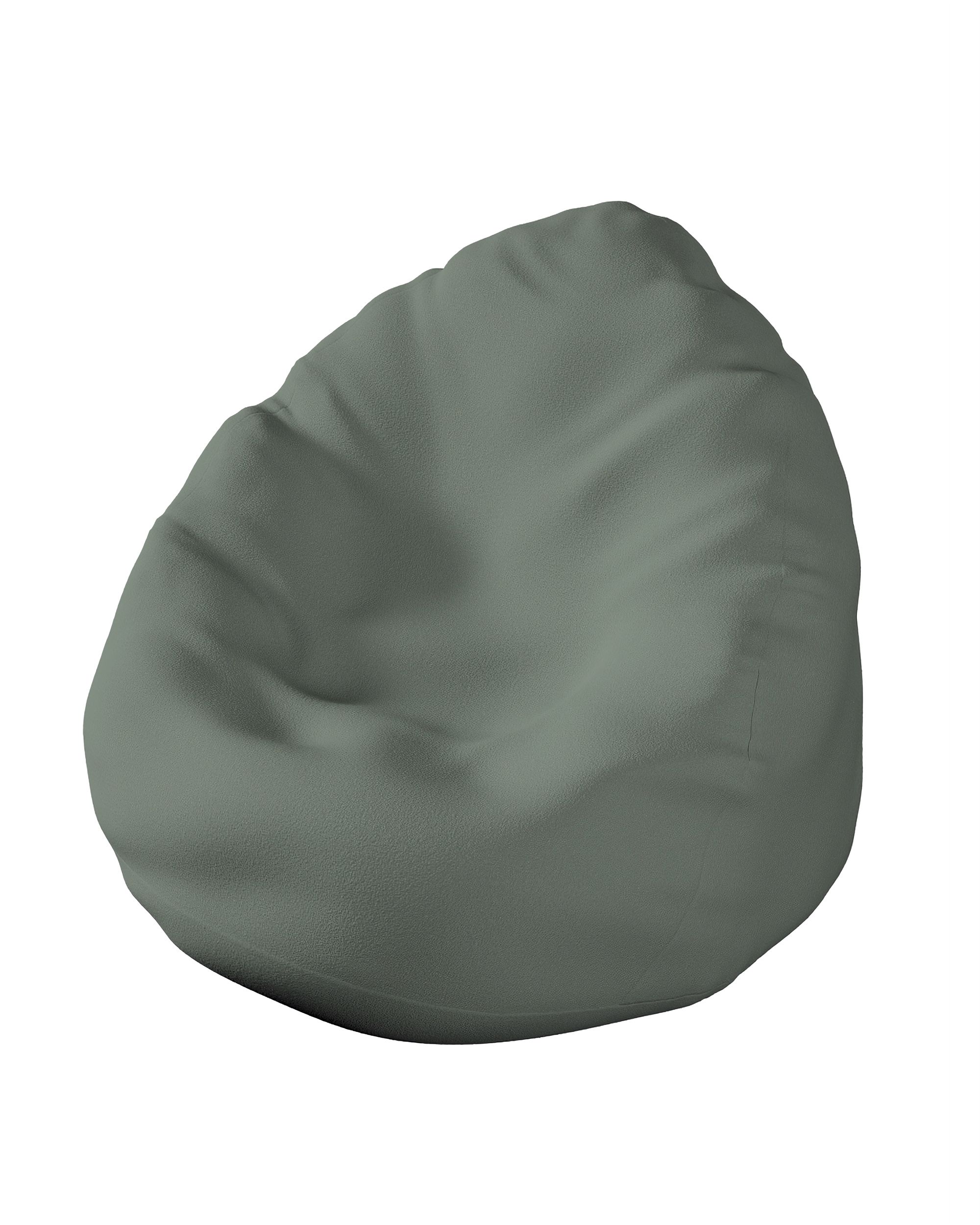 Beanbag cover spalva žalia audinys su struktūra