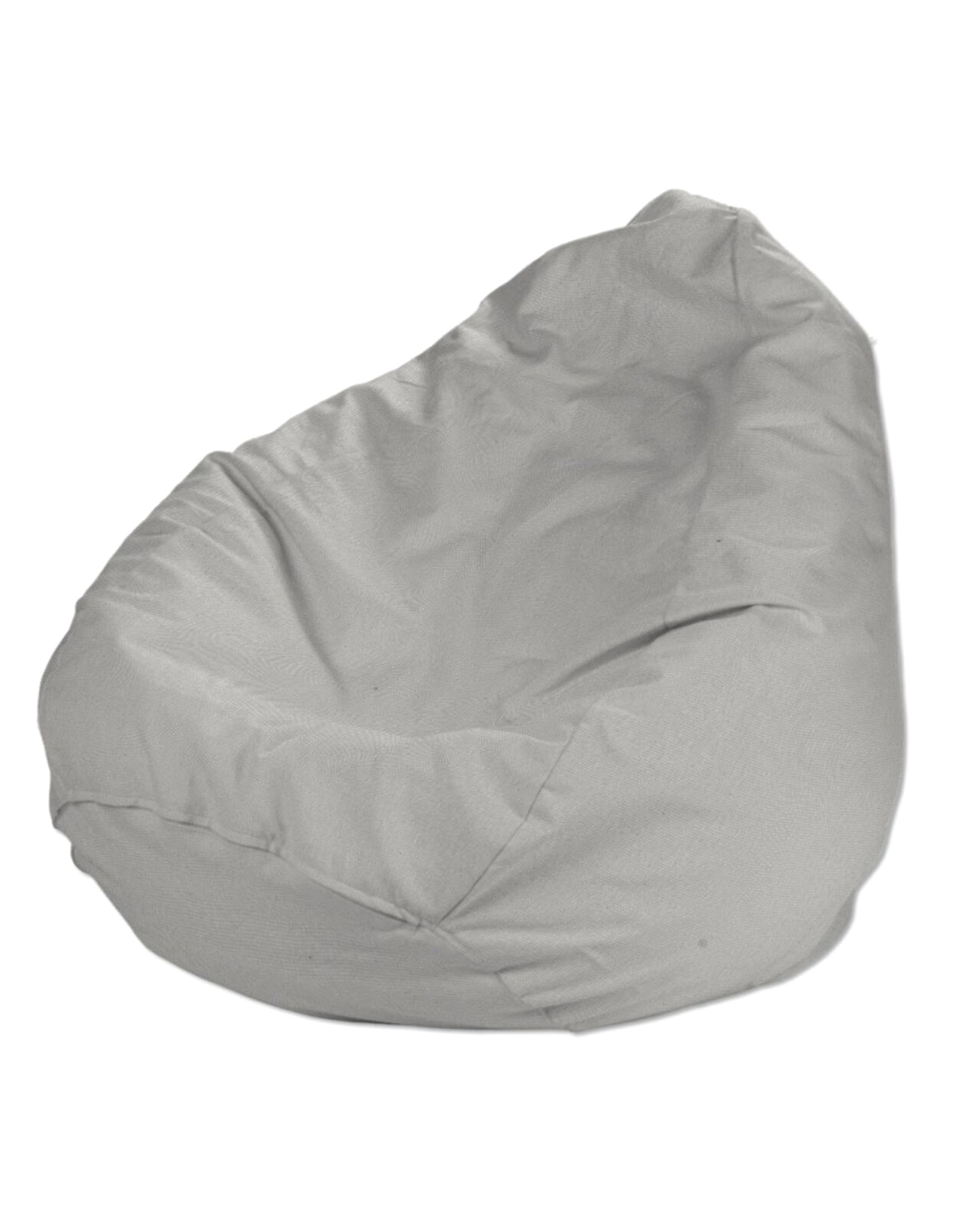 Beanbag cover spalva pilka audinys su struktūra