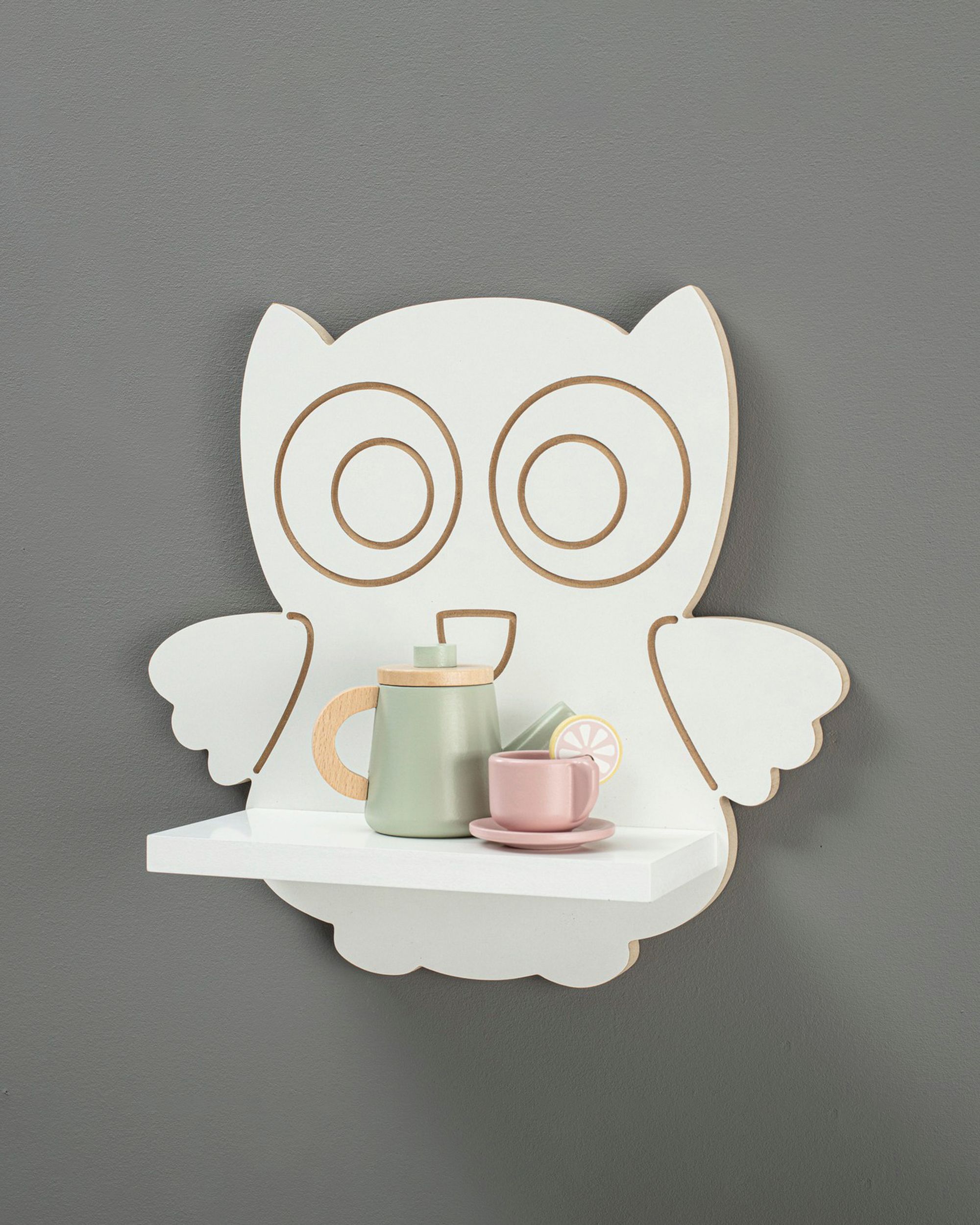 Pólka Happy Owl 39x14x36cm (hover)